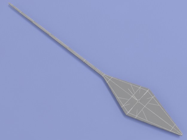 Umbra Big Time Clock 3D model_44