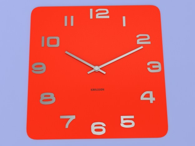 Umbra Big Time Clock 3D model_10