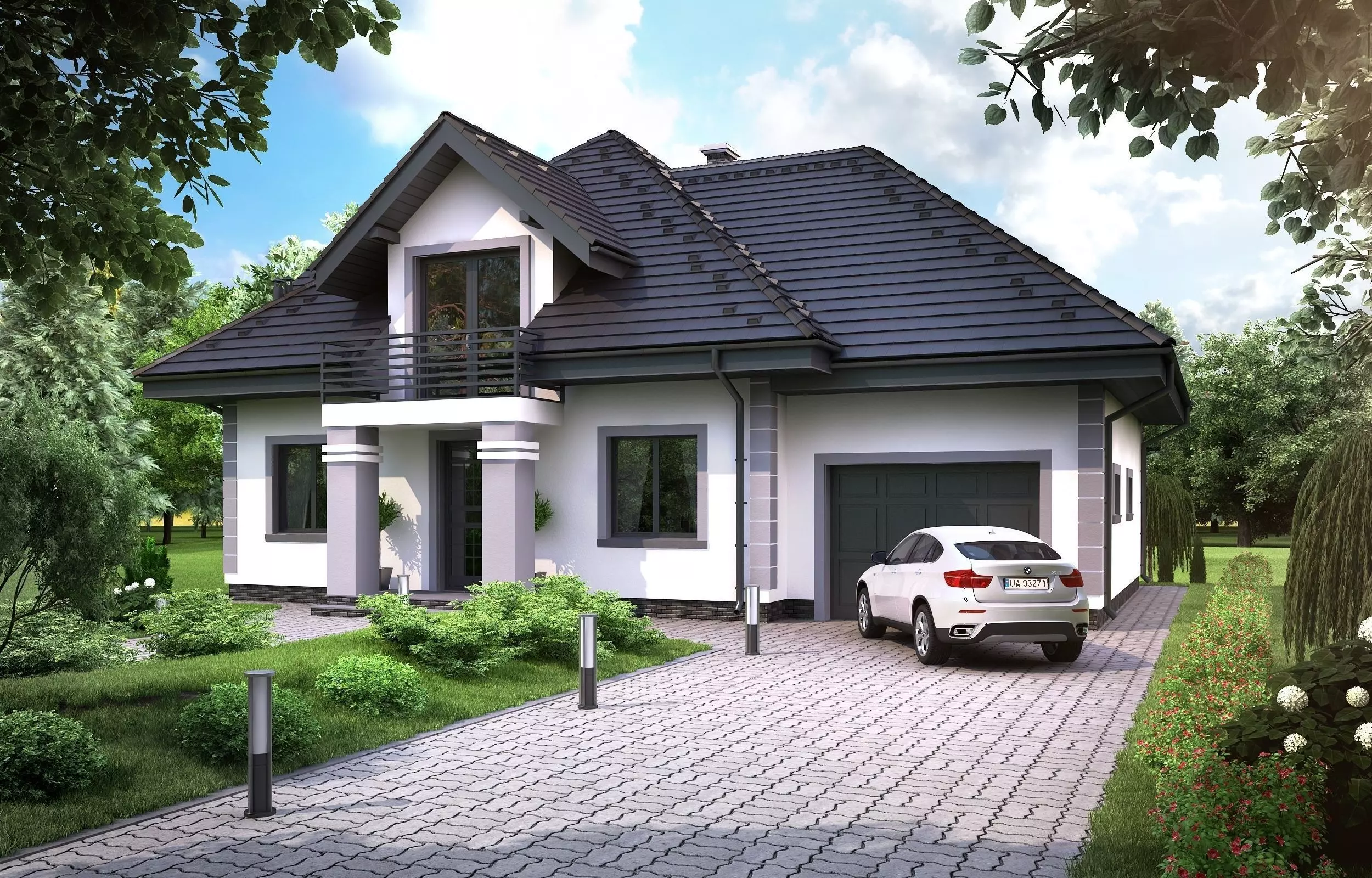 House home model 3d dom4 3D model_0