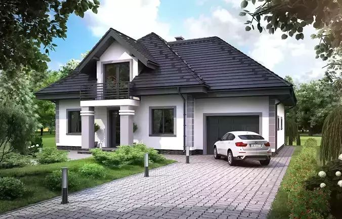 House home model 3d dom4