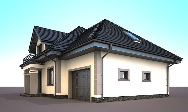 House home model 3d dom4 3D model_2