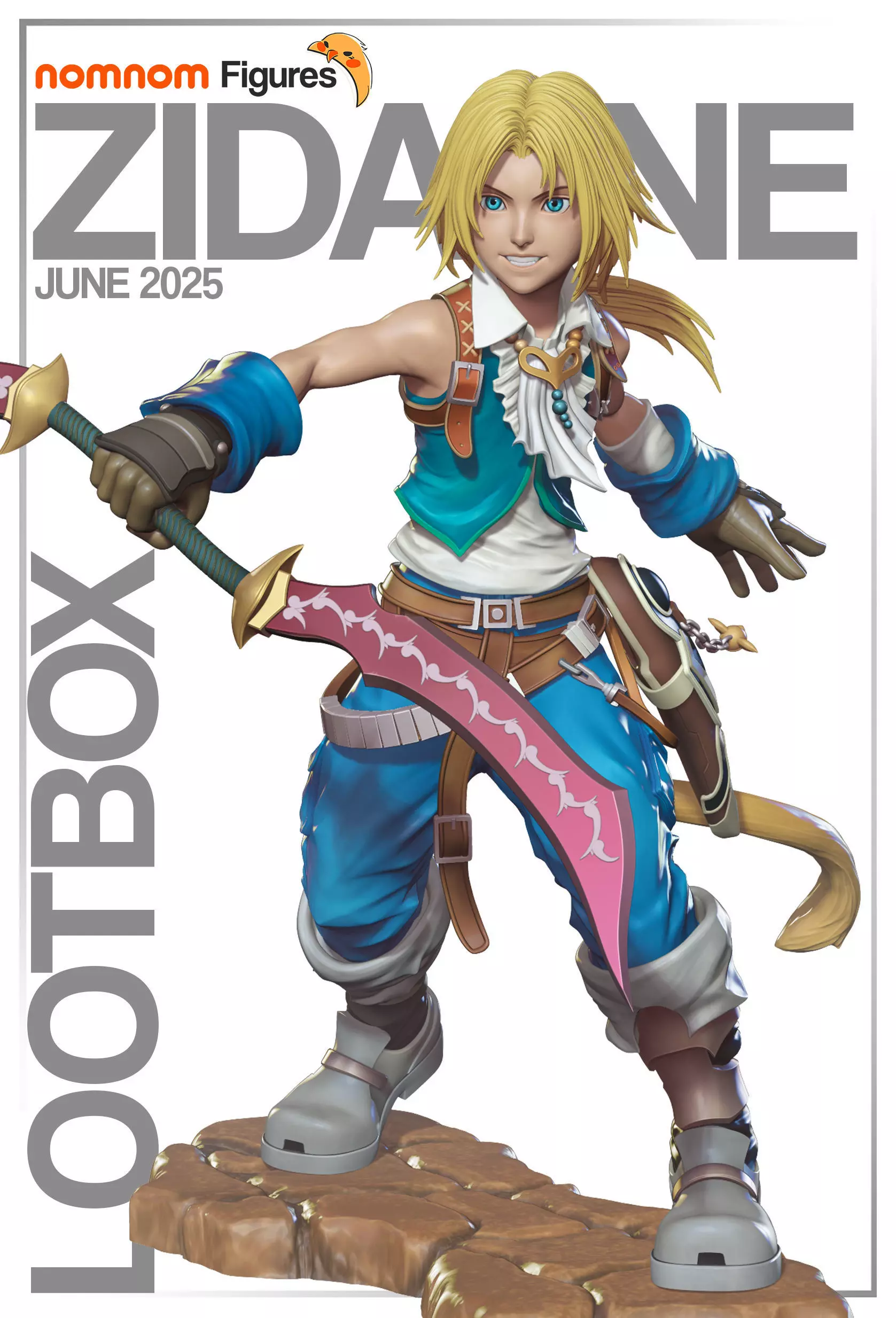 Final Fantasy IX Pack - 3D print model 3D model 3D printable