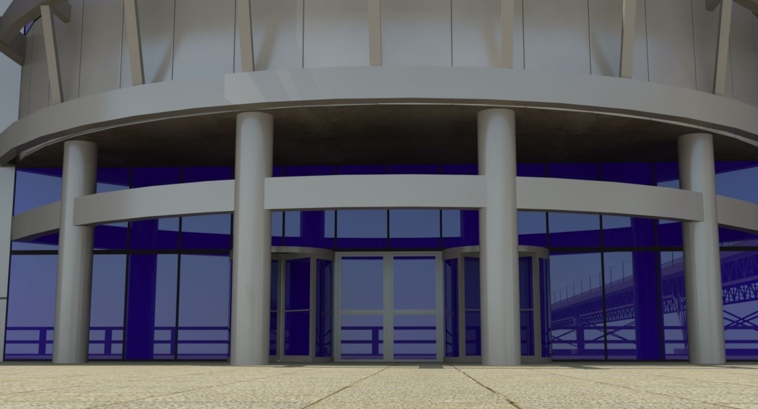 High Detailed Urban Skyscraper City Scape Building Blocks 3D model_17