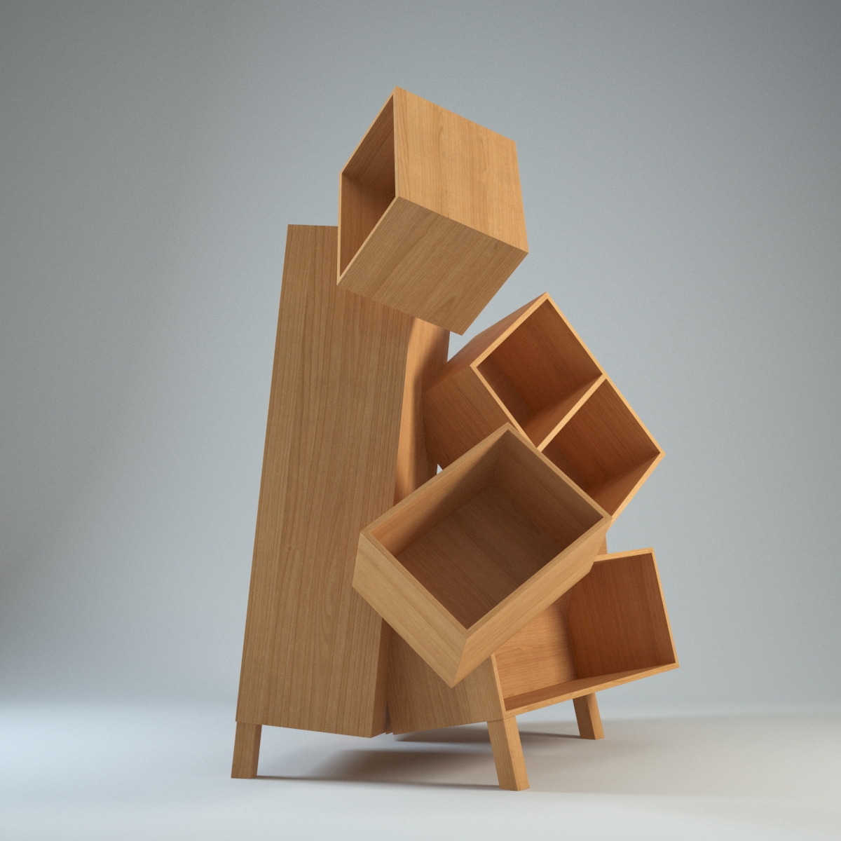 Overdose Cabinet Large 3D model_4