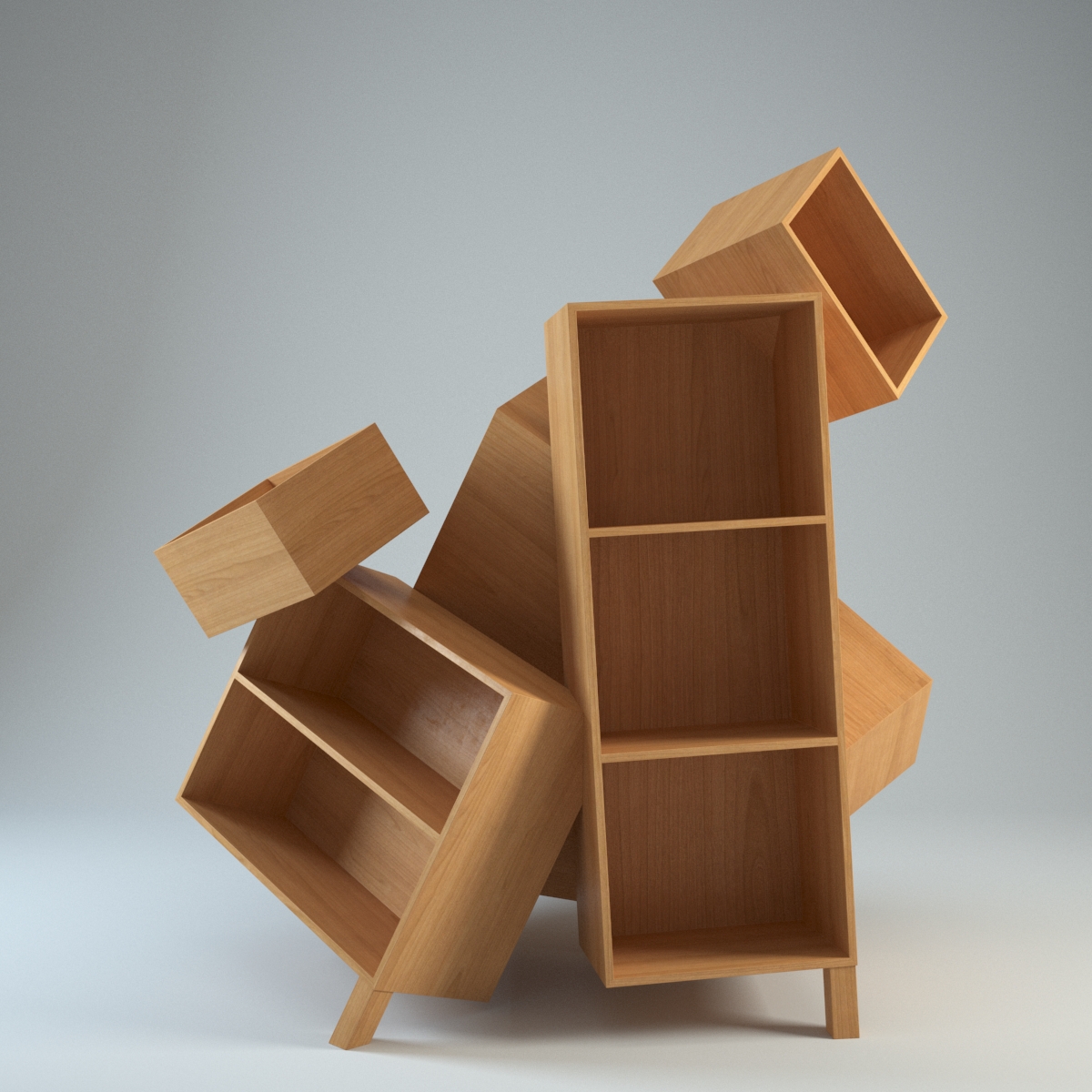 Overdose Cabinet Large 3D model_6