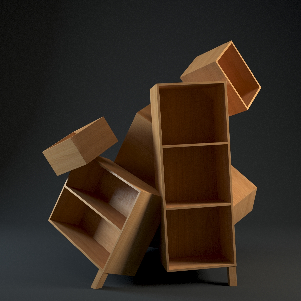 Overdose Cabinet Large 3D model_1