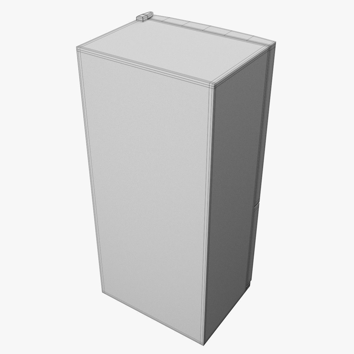 Refrigerator 2 freezer 3D model_11