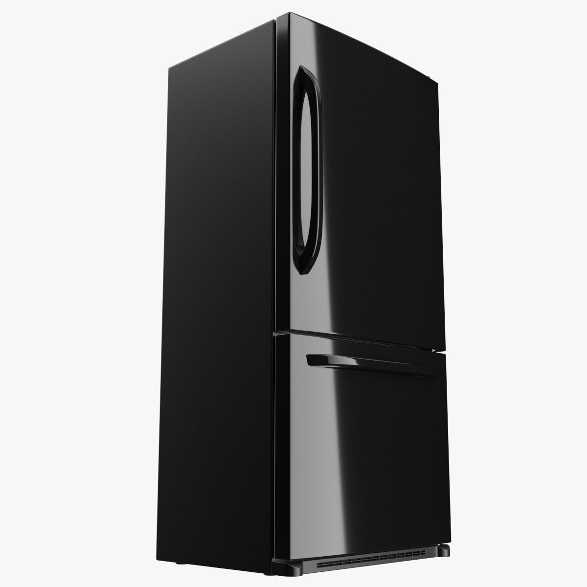 Refrigerator 2 freezer 3D model_1