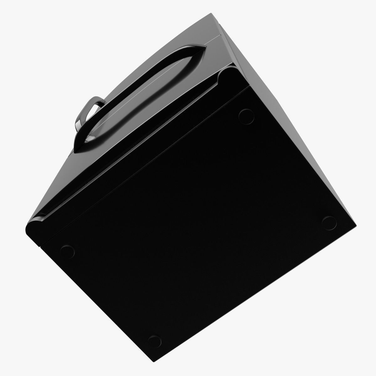 Refrigerator 2 freezer 3D model_4