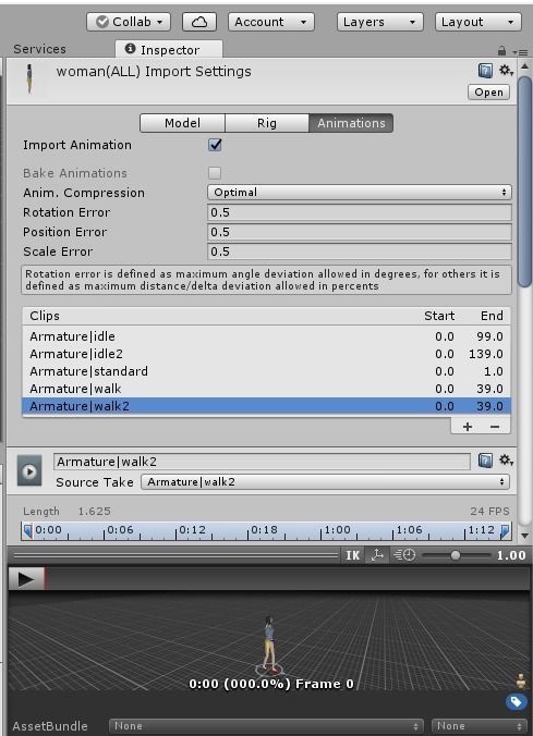 Low-poly Woman in shorts Low-poly 3D model_6