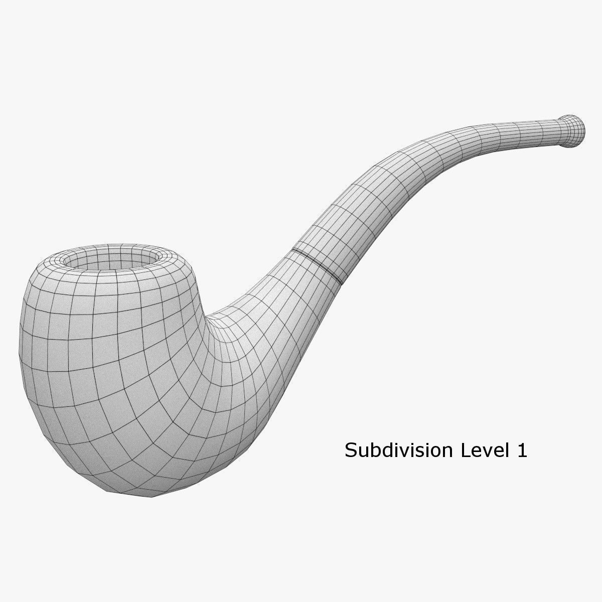 Smoking Pipe 3D model_6