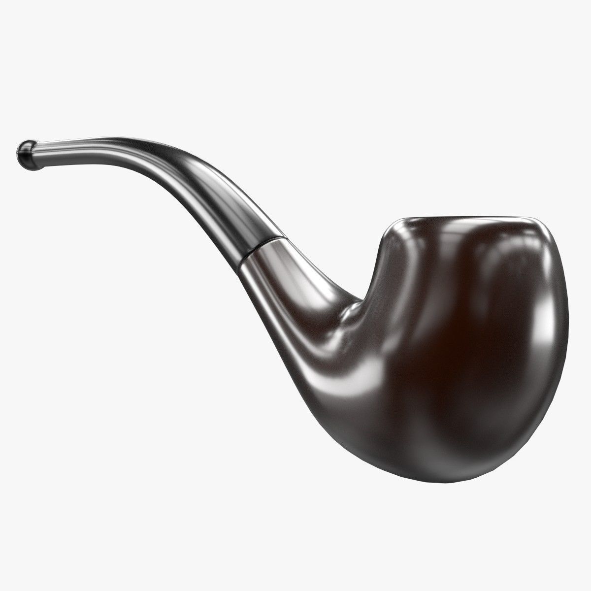 Smoking Pipe 3D model_1
