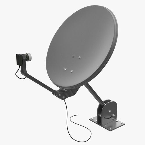 Satellite Dish 3D model CGTrader