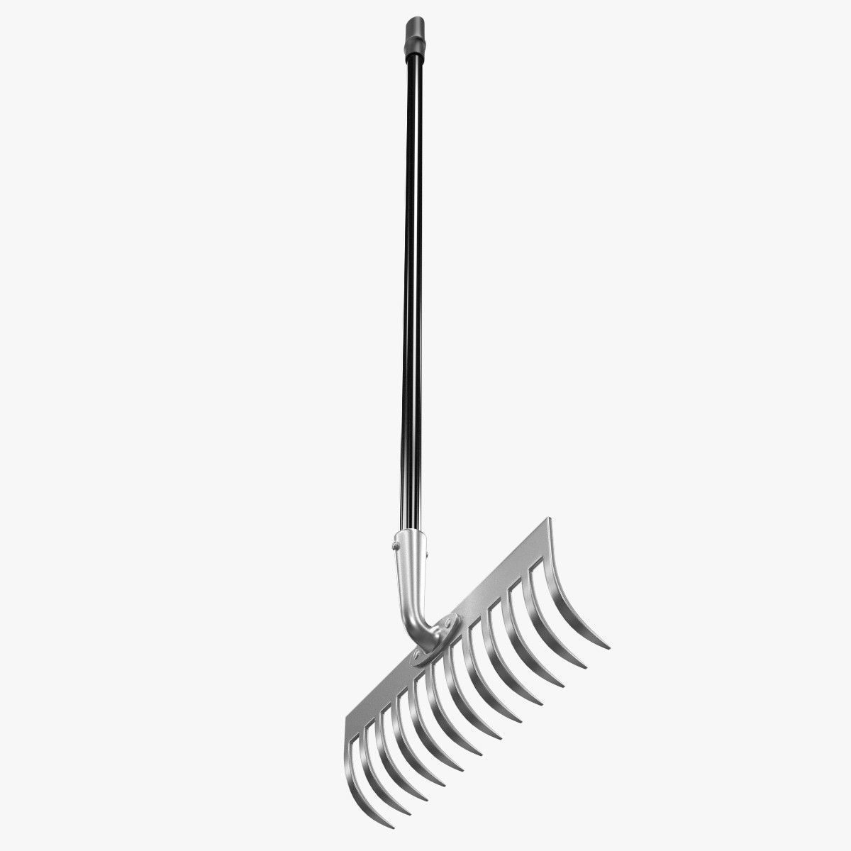 Rake 3D garden 3D model_4