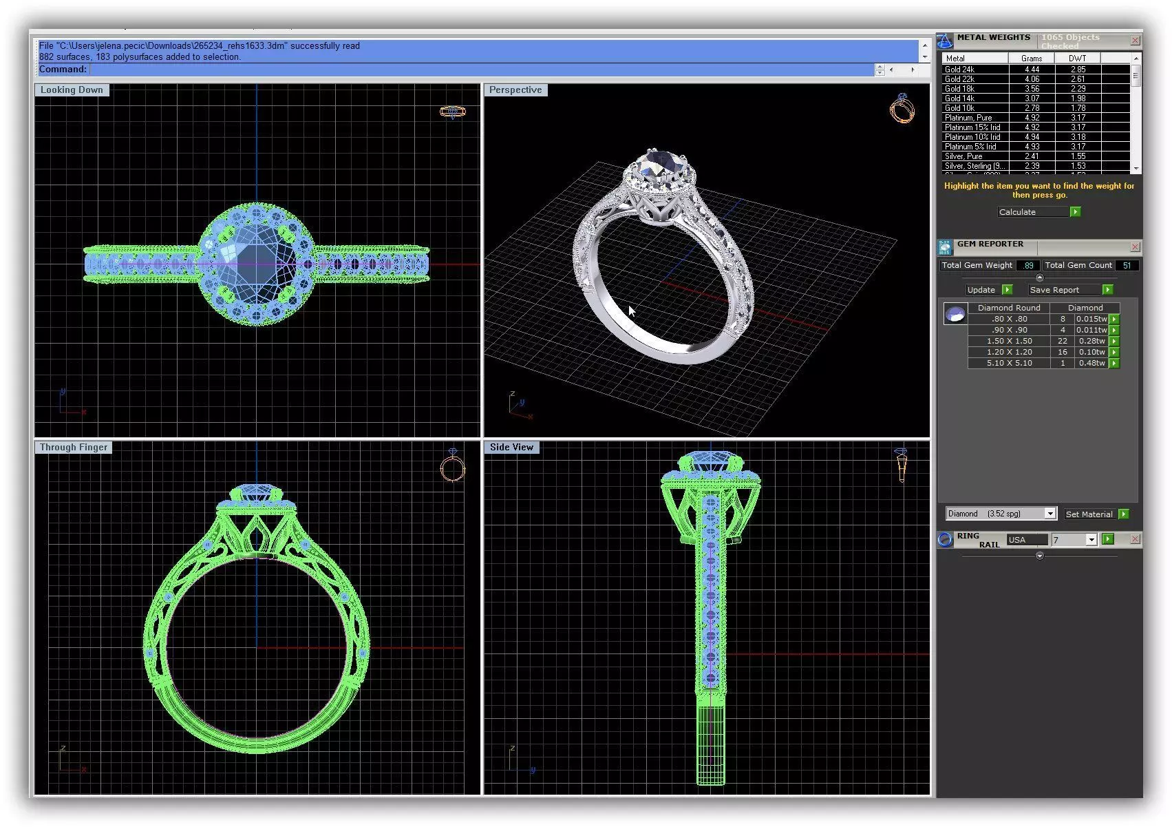 3d jewelry 3D print model