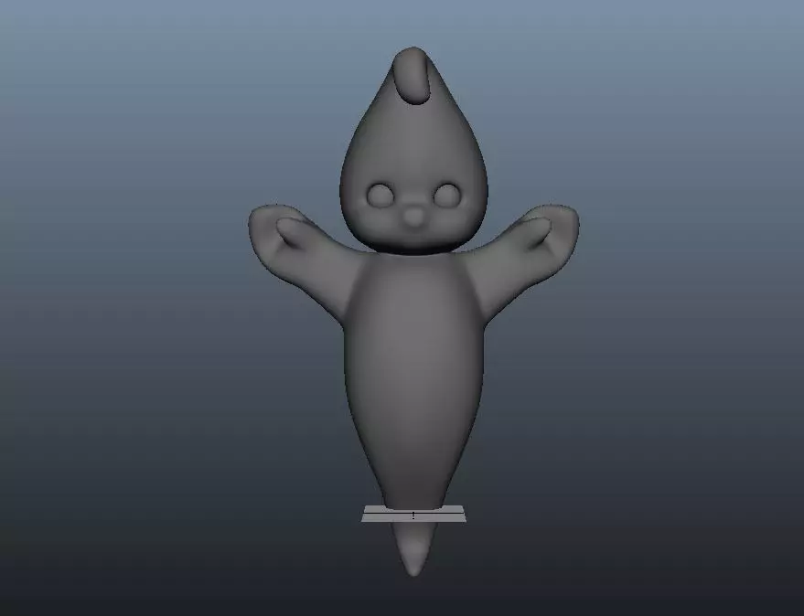 Scary Ghost 3D print model_0