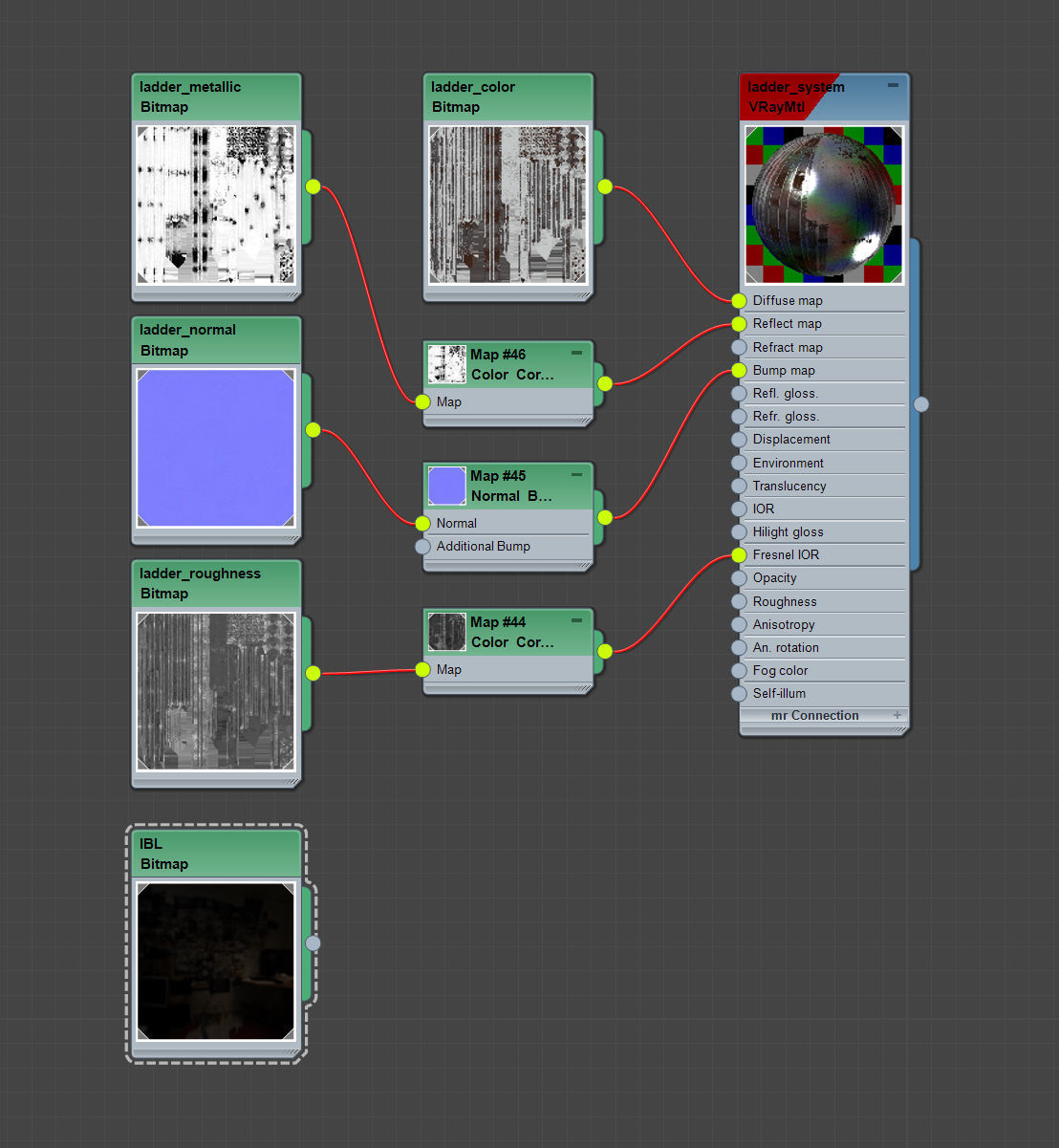 ladder system  3D model_5