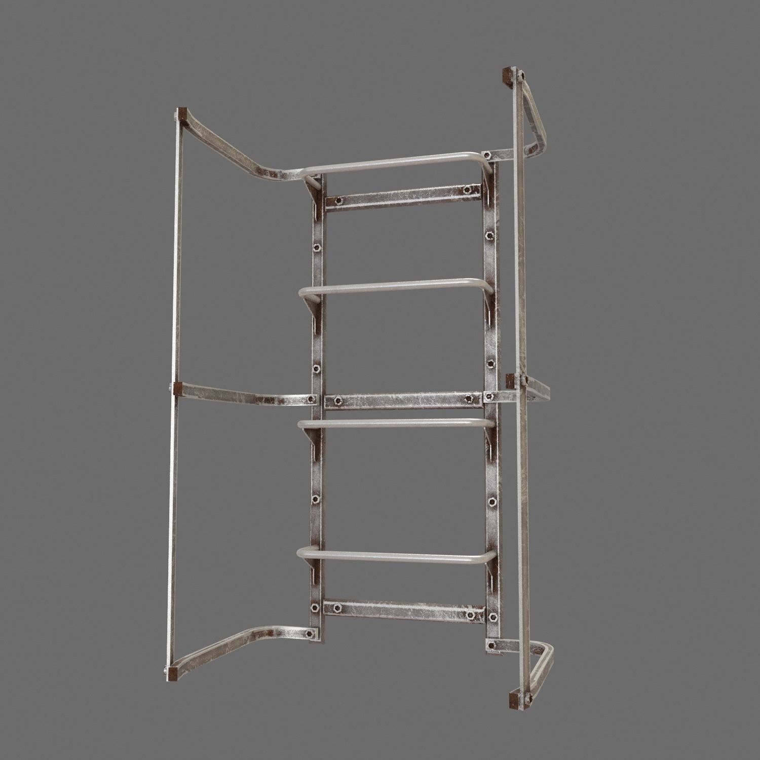 ladder system  3D model_4
