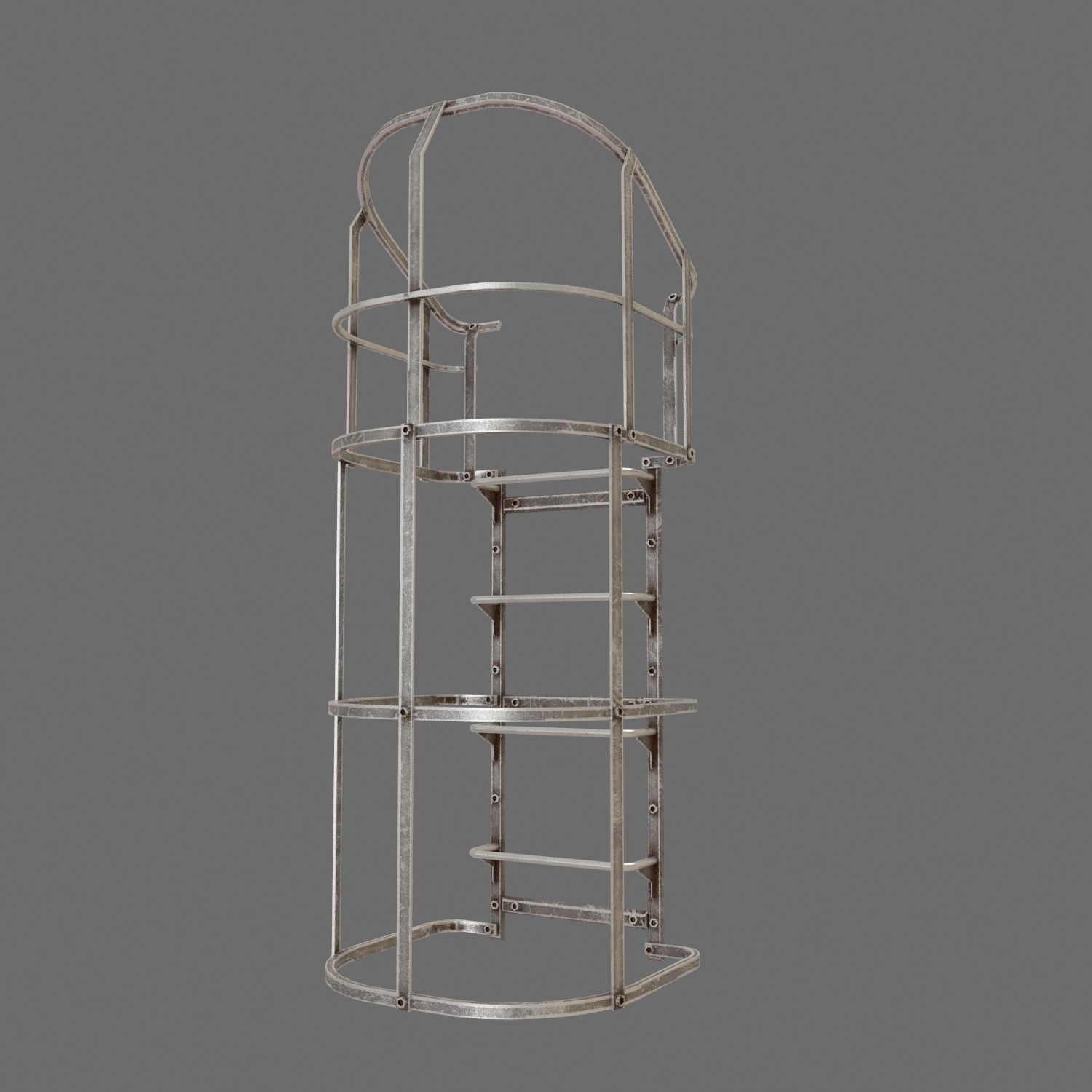 ladder system  3D model_1