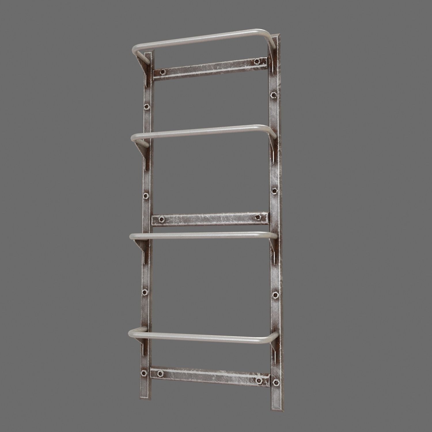 ladder system  3D model_3
