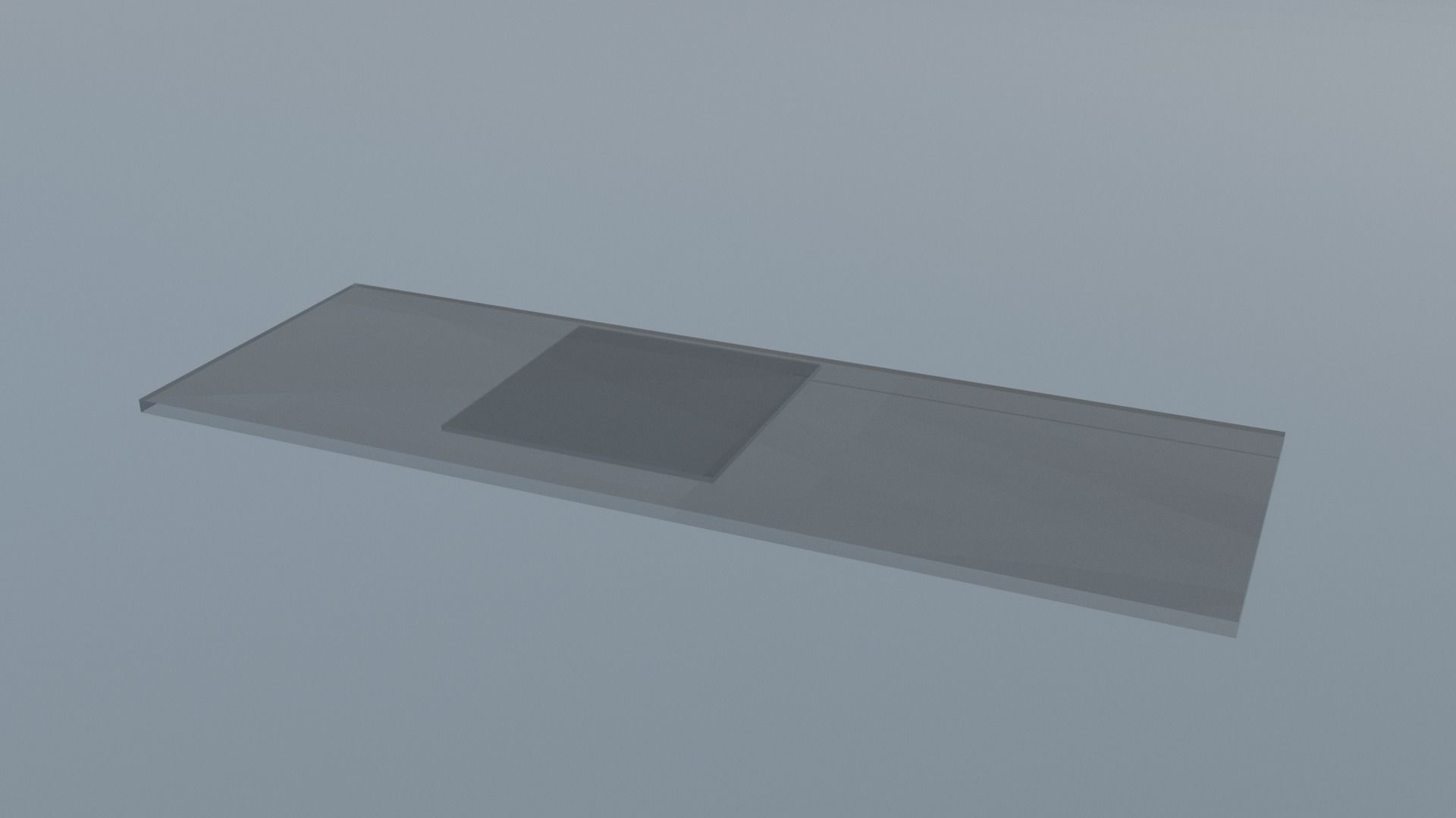 Low-poly Microscope Accessories - Glass Low-poly 3D model_4