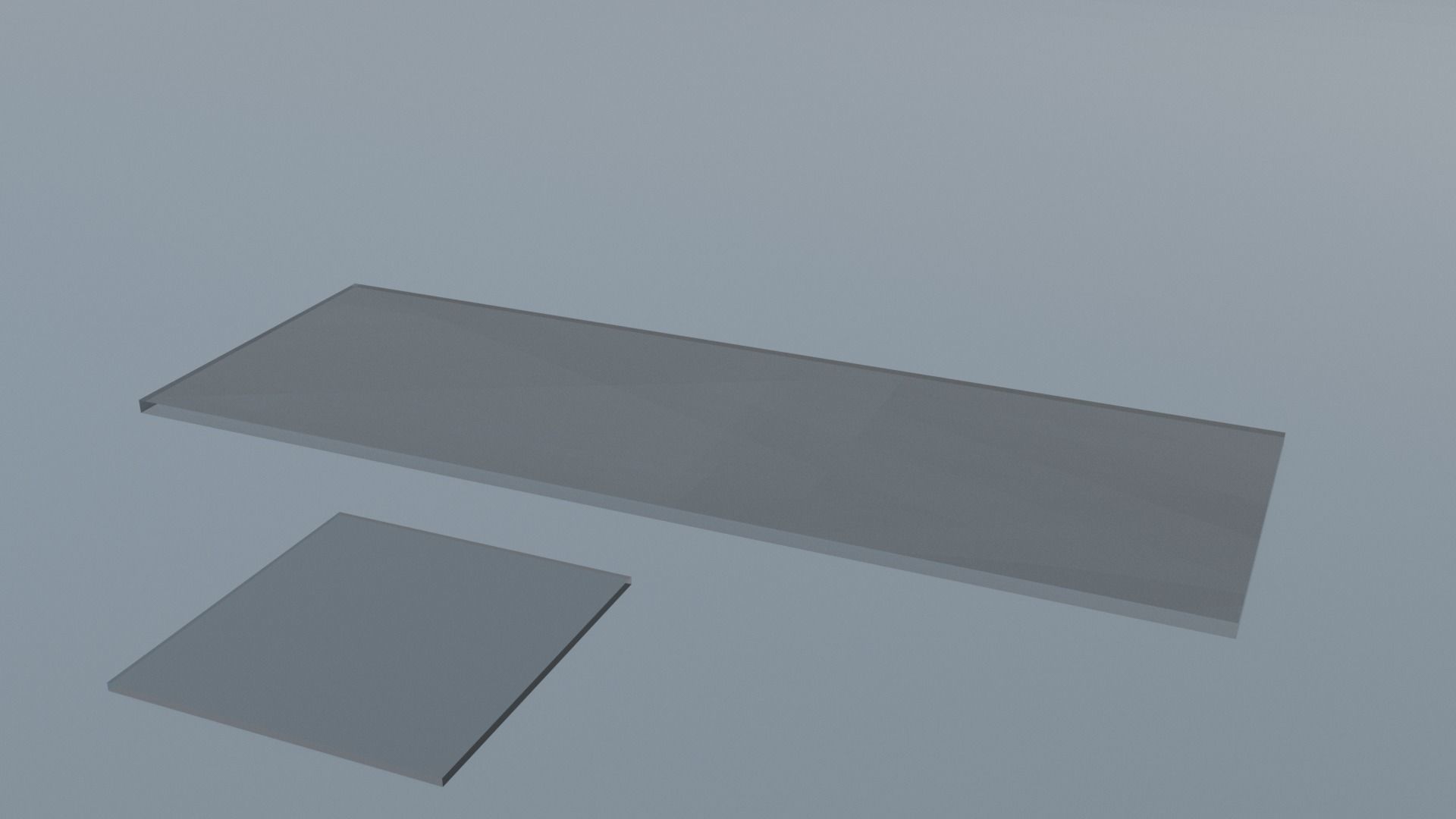 Low-poly Microscope Accessories - Glass Low-poly 3D model_6