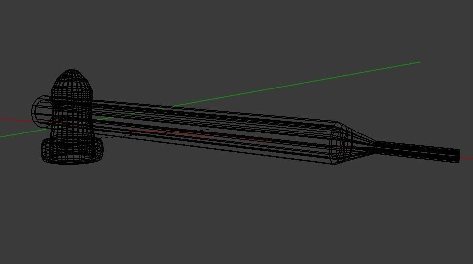 Low-poly Microscope Accessories - Glass Low-poly 3D model_12