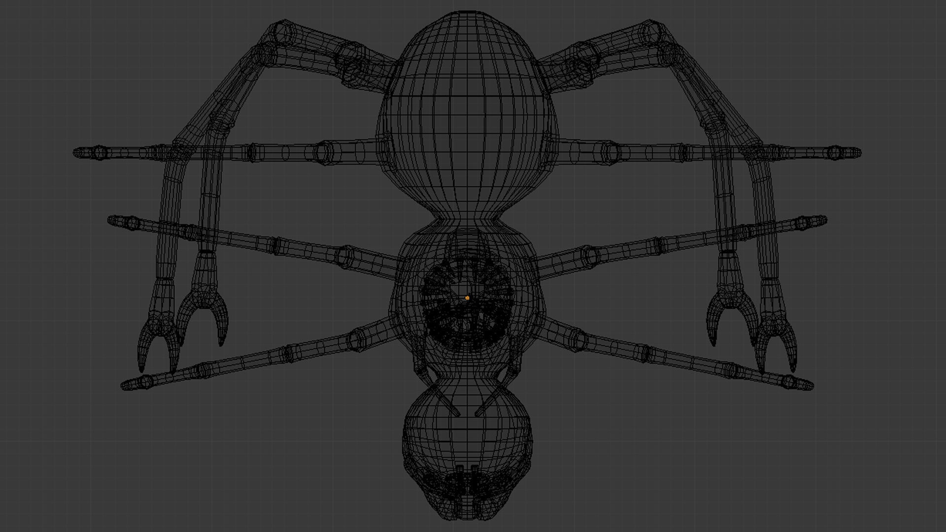 Spider Monster - Game Ready Low-poly 3D model_22
