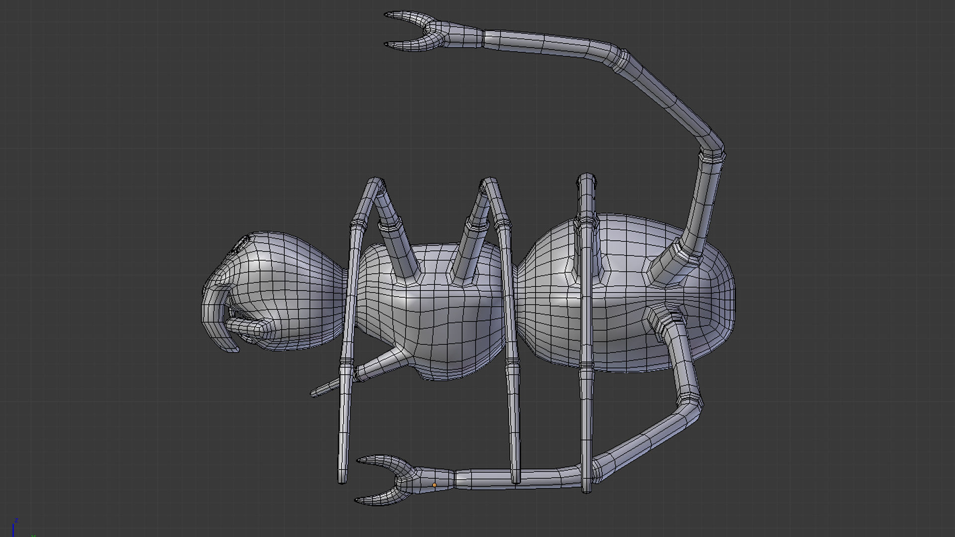 Spider Monster - Game Ready Low-poly 3D model_19