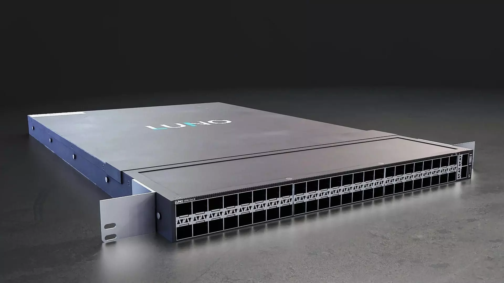 Rackmount Network Switch 3D Model Low-poly 3D model