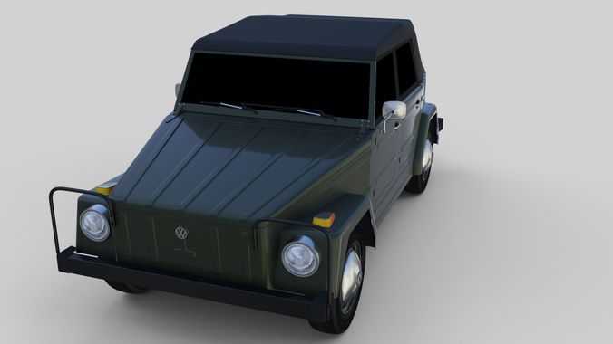 VW Type 181 3D model