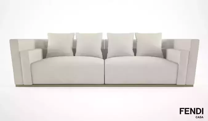 Fendi Casa Borromini sofa
