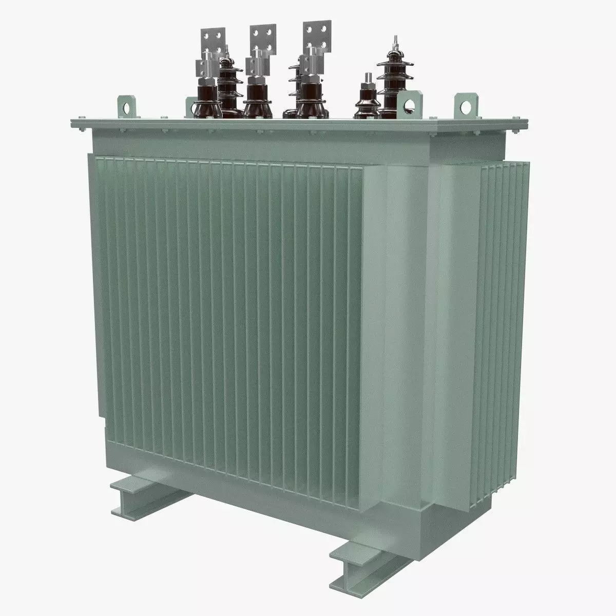 Electrical Transformer 1 3D model_0