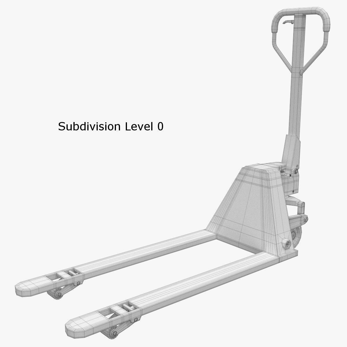 Pallet Jack 2 3D model_12