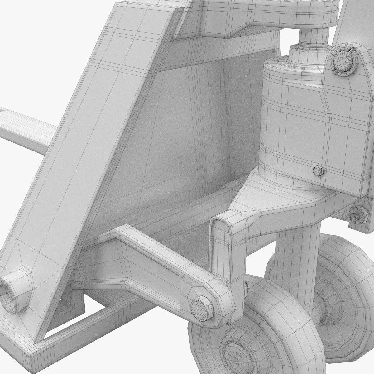 Pallet Jack 2 3D model_15