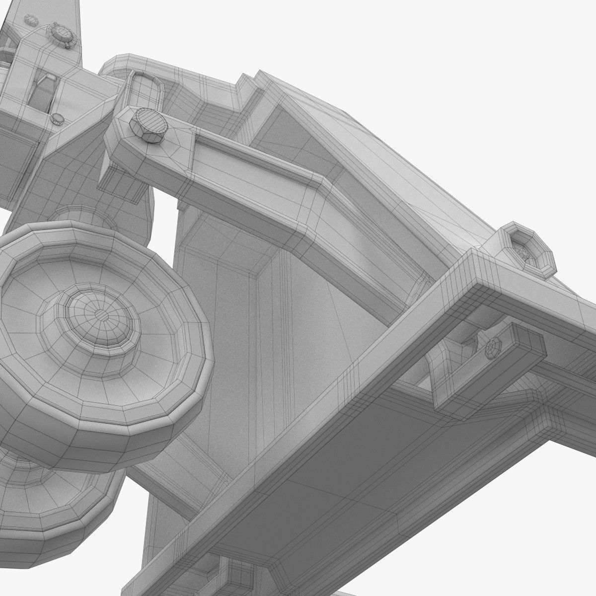 Pallet Jack 2 3D model_16