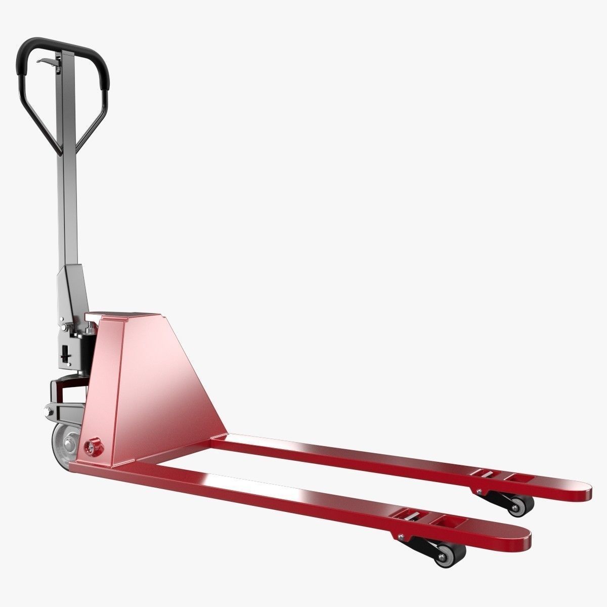 Pallet Jack 2 3D model_1
