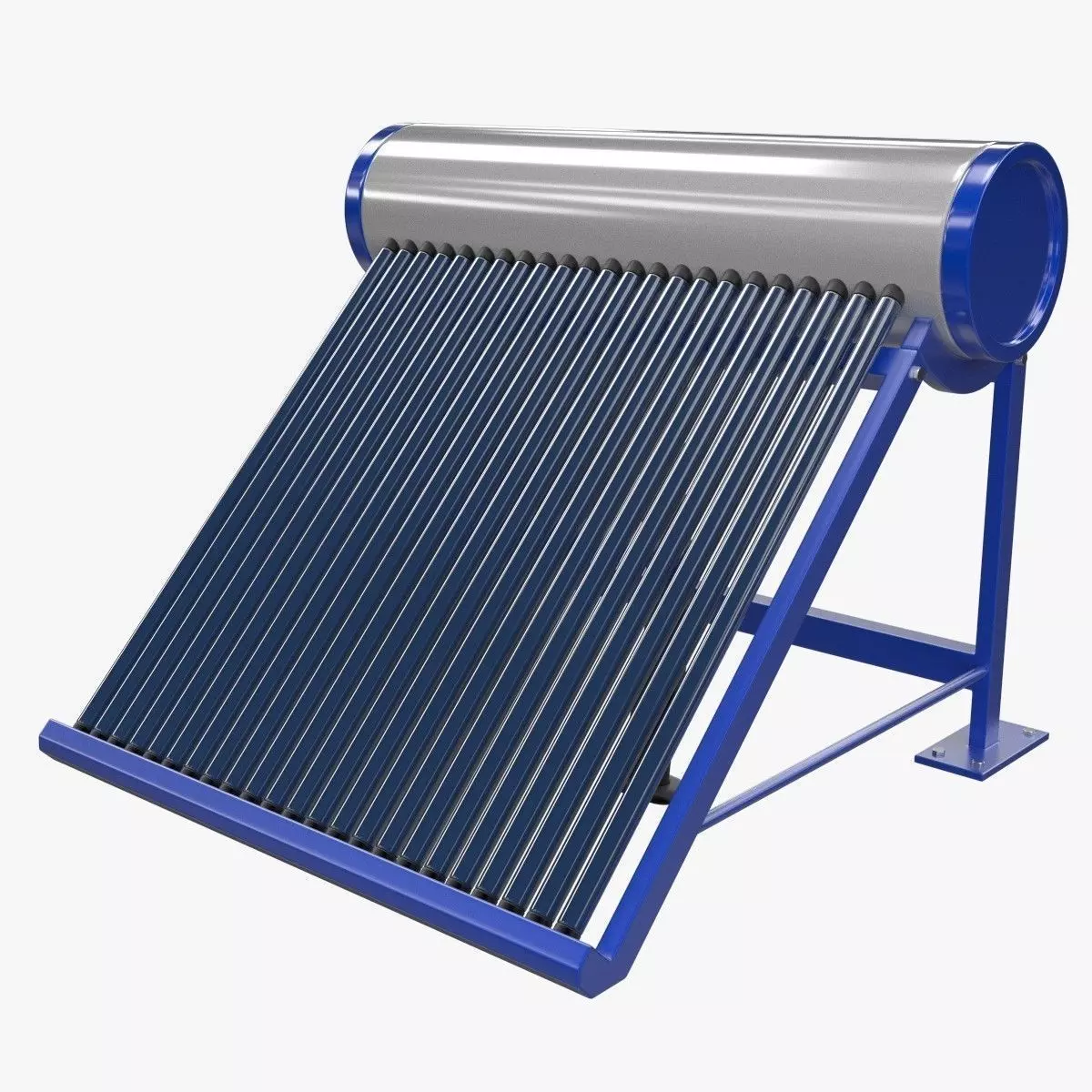 Solar Heater 1 3D model_0