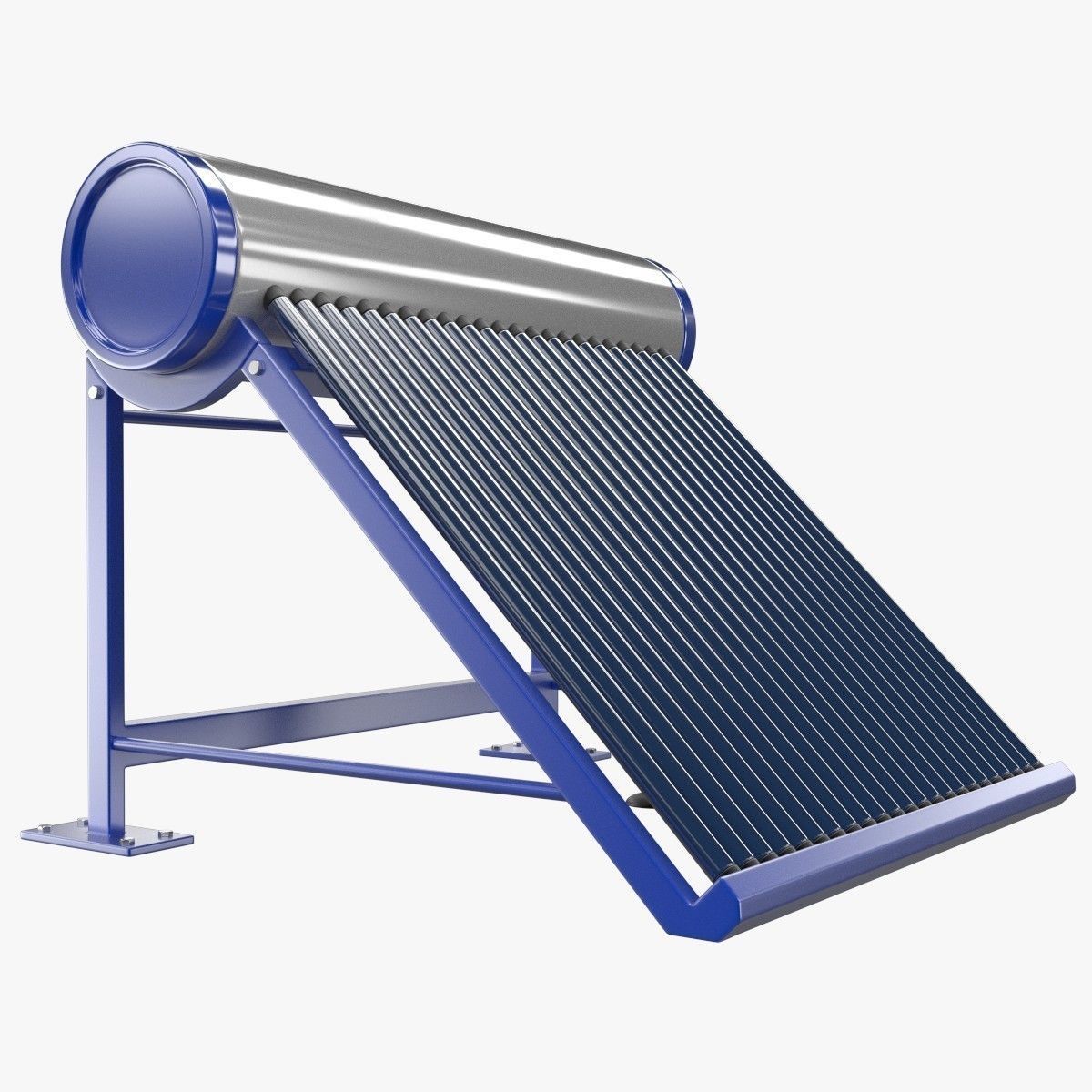 Solar Heater 1 3D model_1