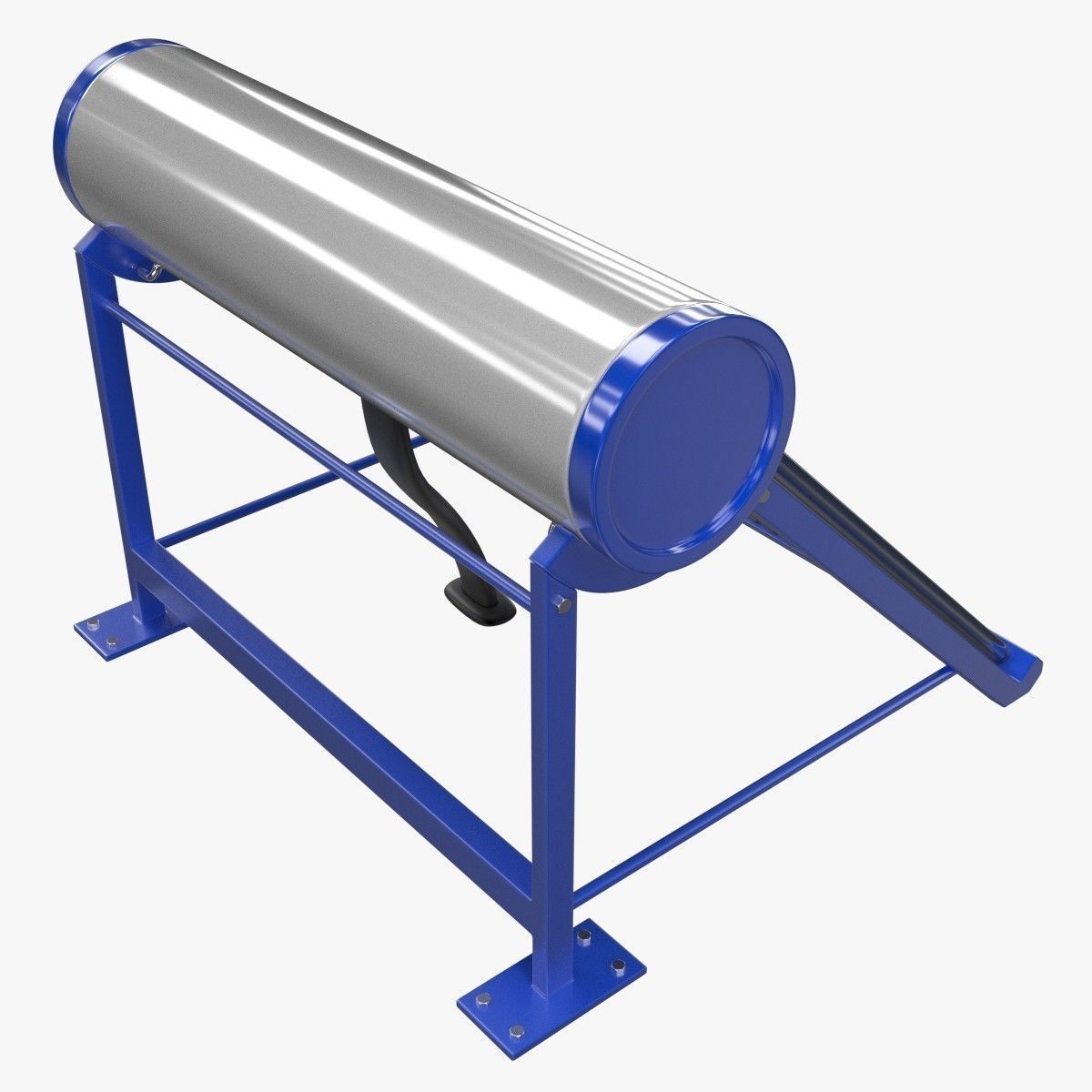 Solar Heater 1 3D model_2