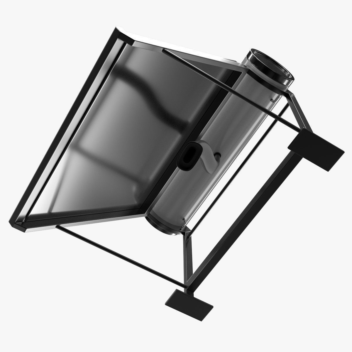 Solar Heater 2 3D model_4