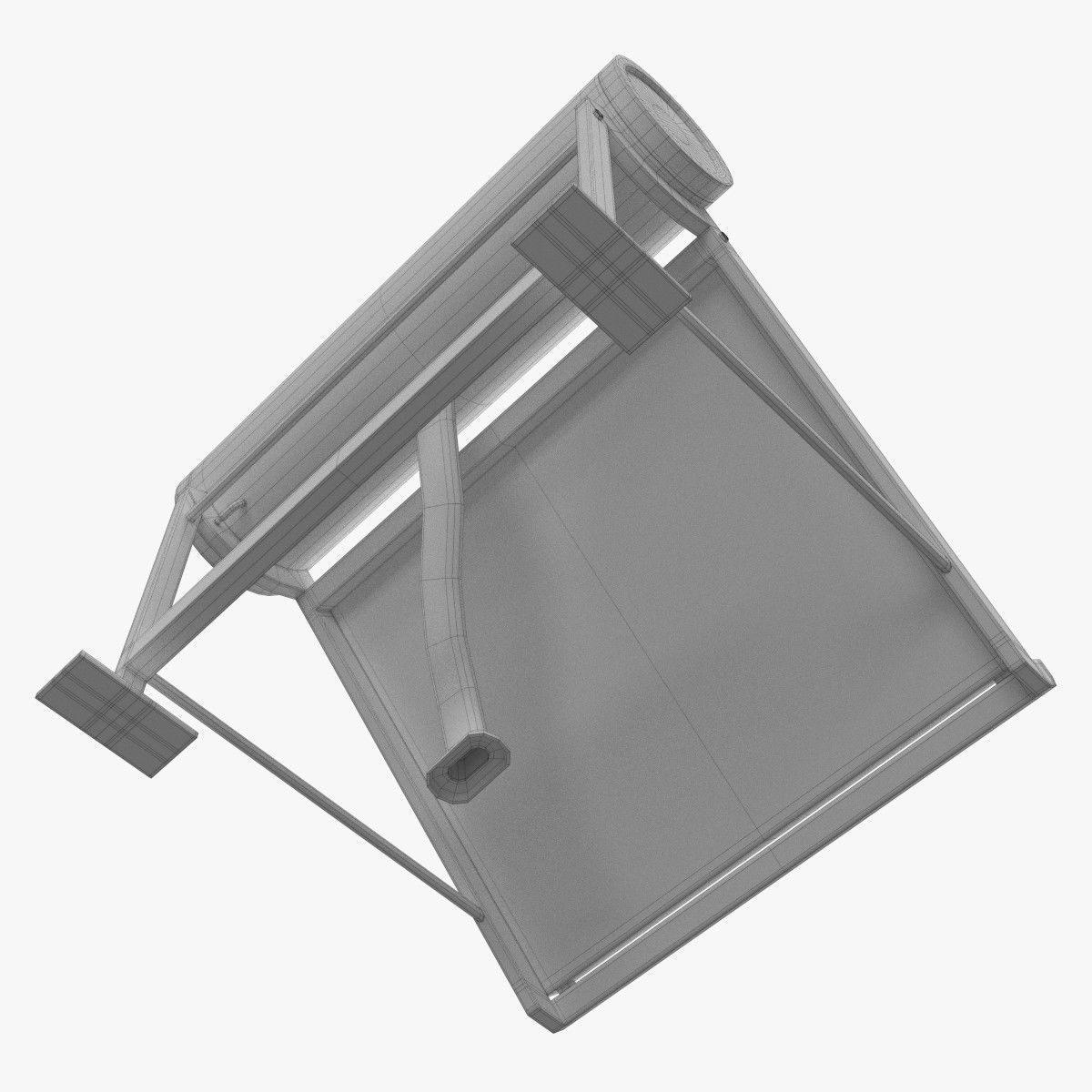 Solar Heater 2 3D model_11