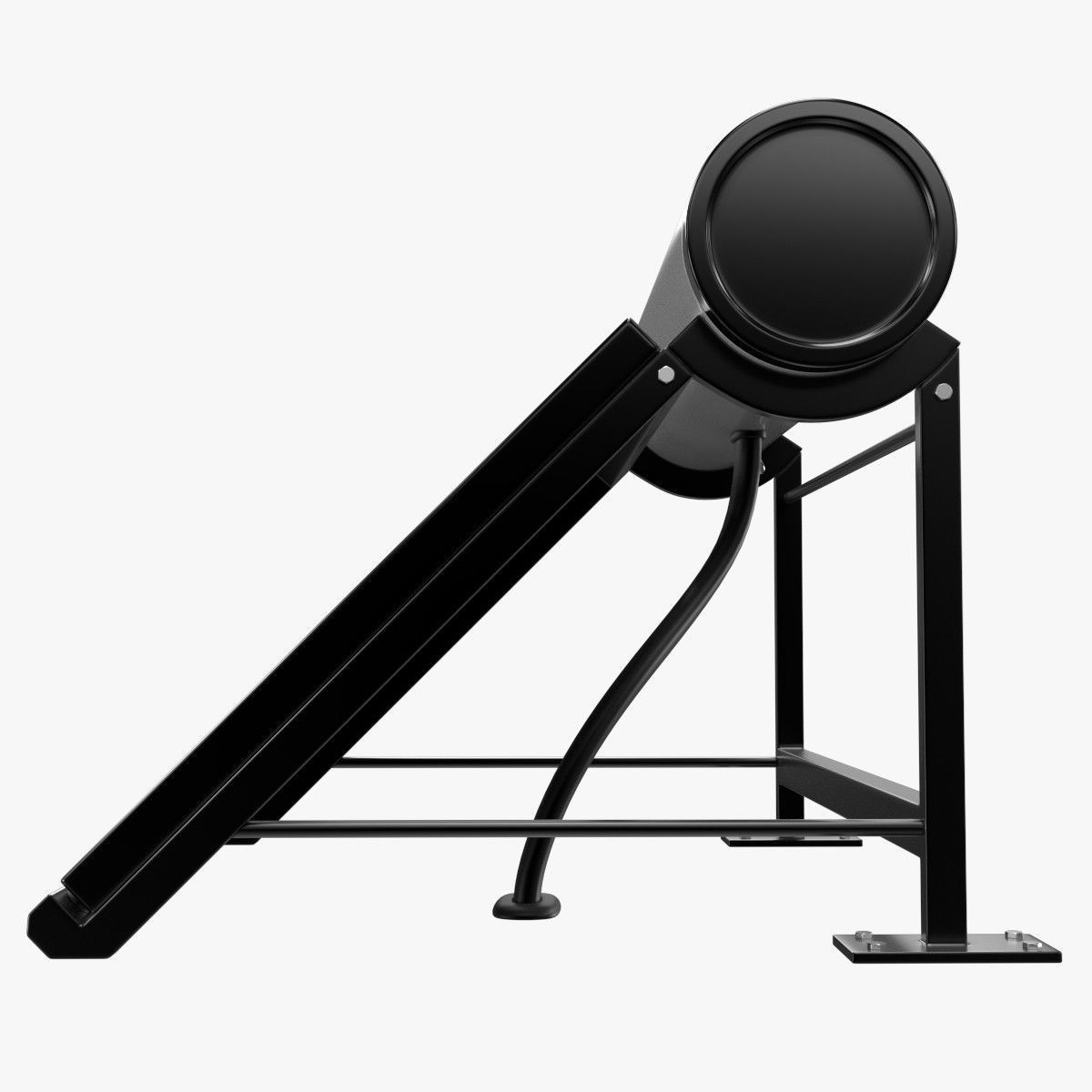 Solar Heater 2 3D model_3