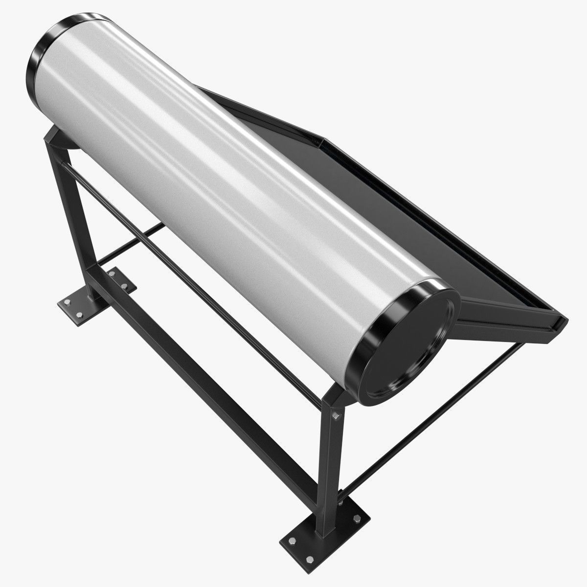 Solar Heater 2 3D model_2