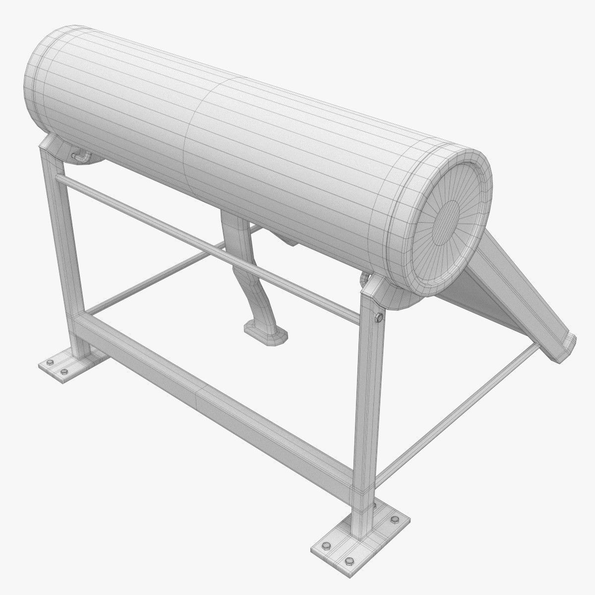 Solar Heater 2 3D model_10
