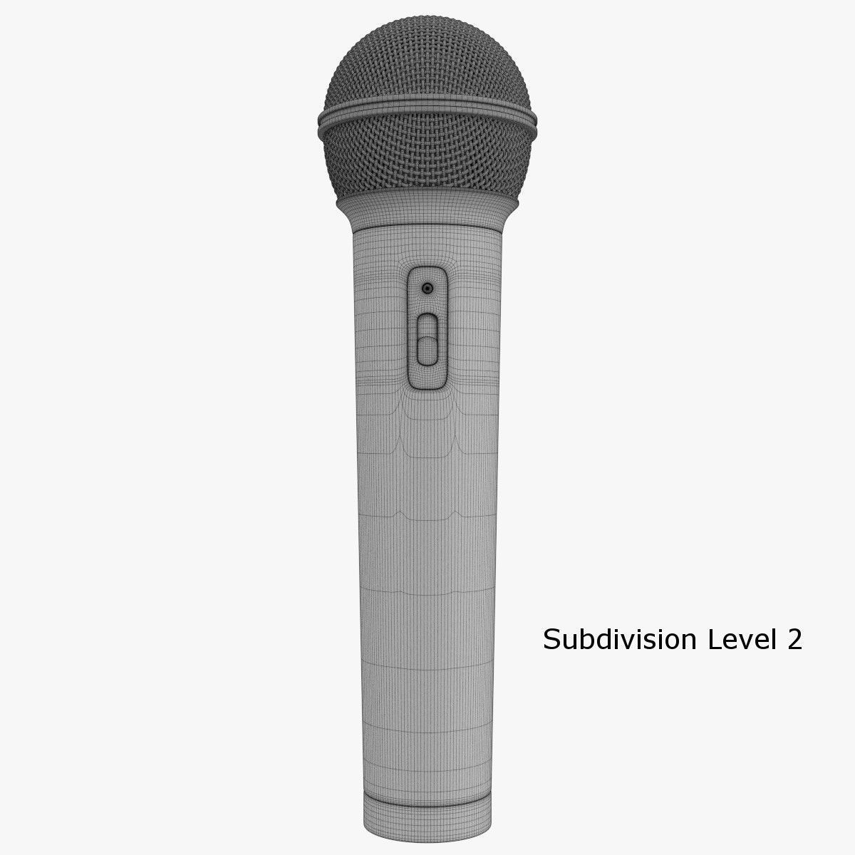 Wireless Microphone 2 3D model_7