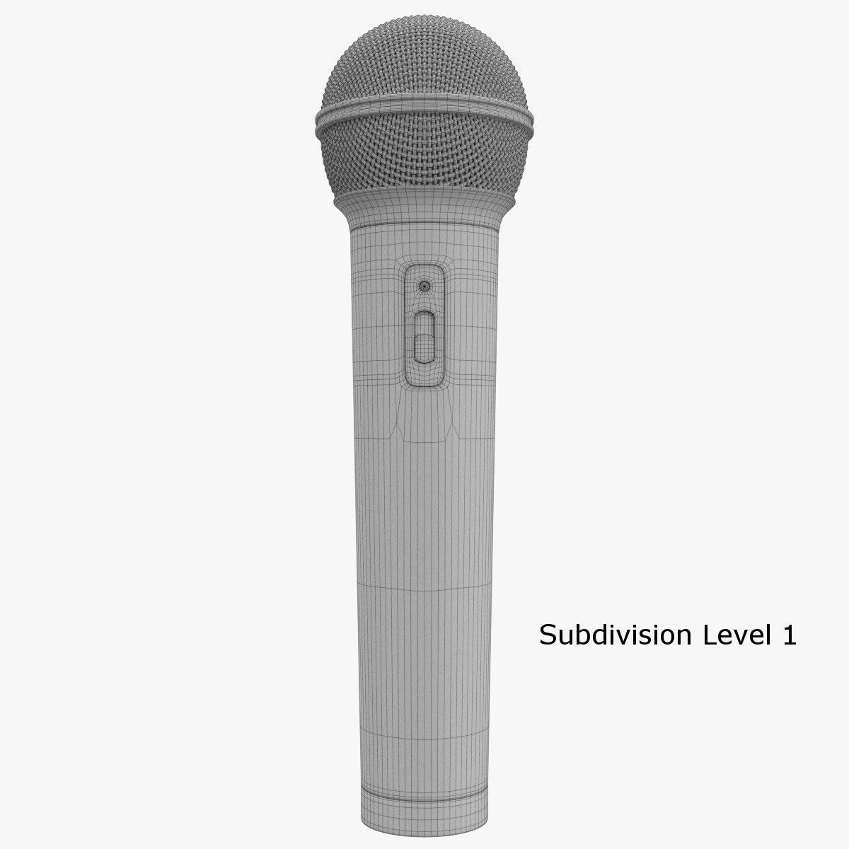 Wireless Microphone 2 3D model_6