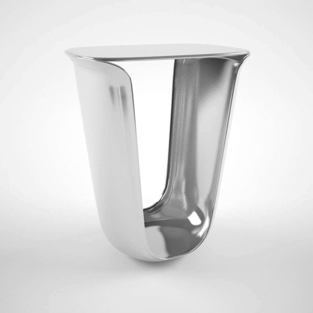 Eric Schmitt Stand table U 3D model_2