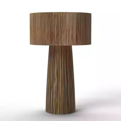 Shelby Raffia Natural Table Lamp