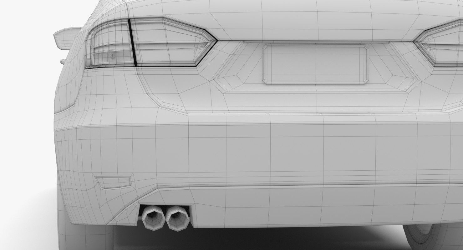 Generic Sedan 2 3D model_23